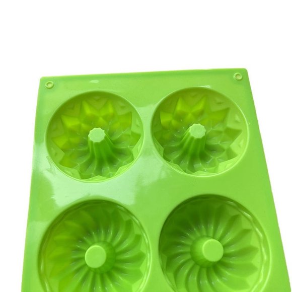 Silicone Bundt Cake Molds, Doughnut Maker Silicone Baking Tray Cupcake Muffin Mo - Picture 8 of 8